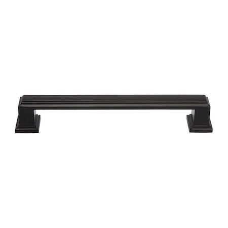 Camp Usa Dover Cabinet Pull Handle, Matt Black - 5 in. Center to Center CA3251615
